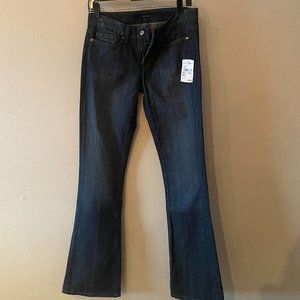 Joe's Jeans Dark Wash Boot Cut Jeans w/ Sequin Design (Size 27)